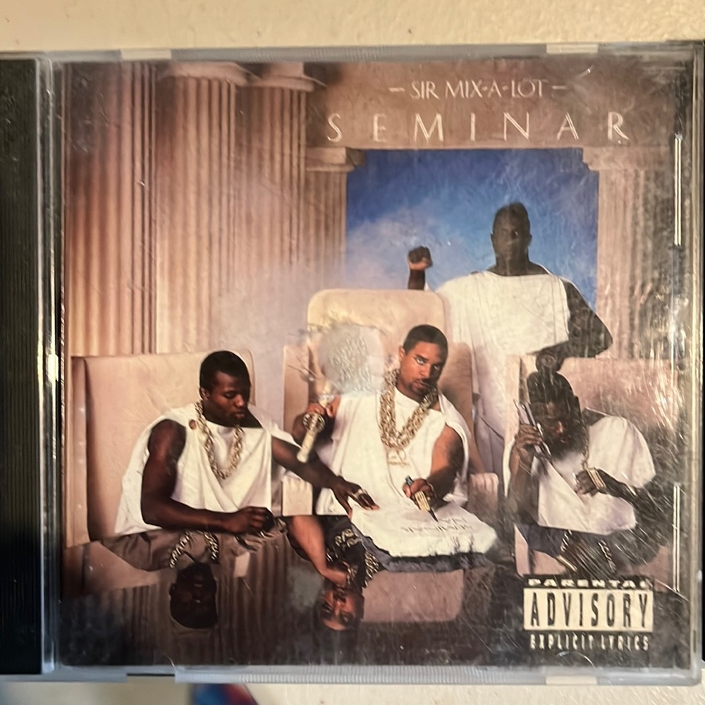 Two Sir Mix a Lot cds.